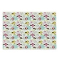 thumbnail image 1 of Nursery Cutting Board, Happy Cartoon with Abstract Birds Floral Composition Colorful Image, Decorative Tempered Glass Cutting and Serving Board, in 3 Sizes, by Ambesonne, 1 of 2