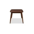 thumbnail image 3 of Baxton Studio Edna Table à Manger en Bois Fini Brun, 3 of 8