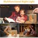 thumbnail image 5 of Despertador digital LED de madera maciza TANGJMXG con luz nocturna, 5 of 5
