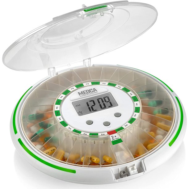 MEDca Automatic Daily Pill Dispenser 28Day Electronic Medication