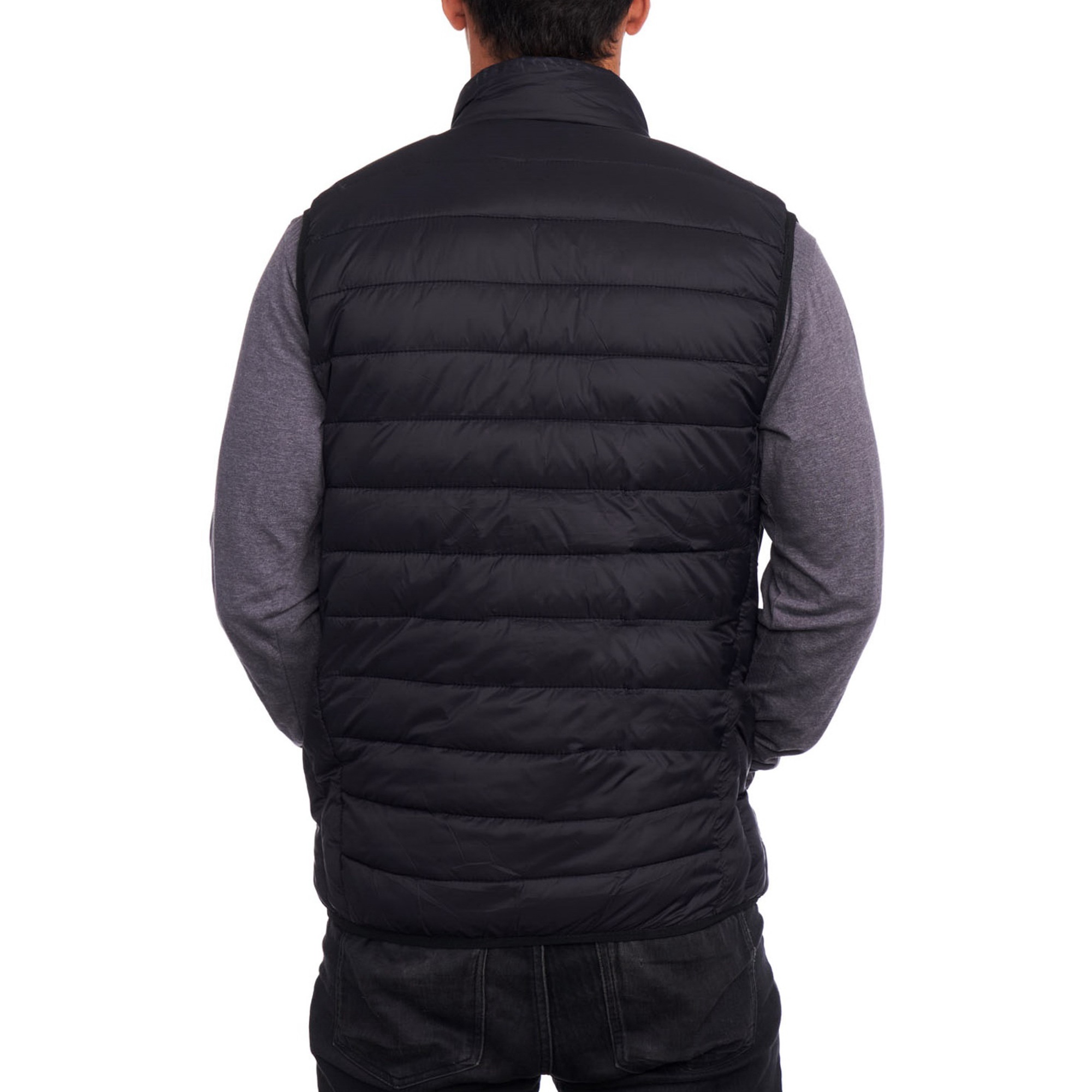 Alpine Swiss Mens Down Alternative Vest Jacket Lightweight Packable Puffer Vest - image 6 of 8