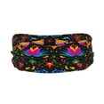 thumbnail image 3 of Uemuo Mexican Flower Traditional1 Printed Sports Headbands for Men Women,Moisture Wicking Workout Headband, Sweatband Headbands,Non-slip Workout Gym Yoga Headband, 3 of 9