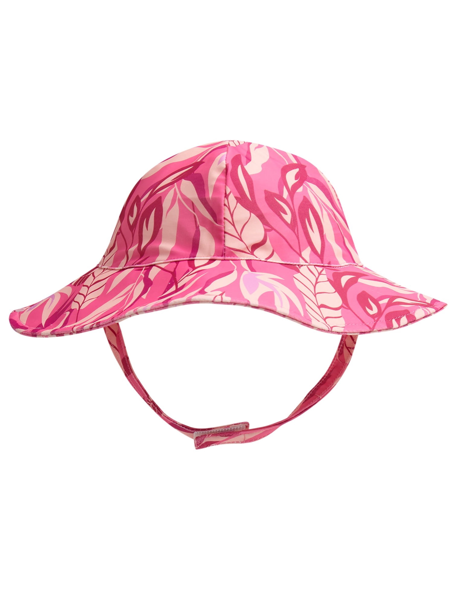 Jessica Simpson Toddler Girls' Rashguard Swimsuit with Hat, Sizes 12M-24M
