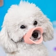 thumbnail image 3 of IAJFHAFS Duckbill Dog Muzzle for Small Medium Dogs – Soft Silicone Anti-Bite & Barking Mouth Cover with Adjustable Strap,Quiet Pet Mask for Training and Grooming, 3 of 6