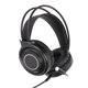 thumbnail image 4 of Auriculares para juegos con cancelación de ruido estéreo potentes graves suaves orejeras sobre la oreja con luz RGB para PS4 PC, 4 of 14