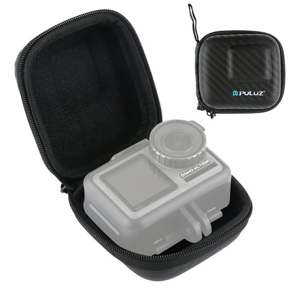 PULUZ Mini Portable Carbon Fiber Storage Bag for GoPro HERO13 Black /12 Black /11 Black /10 Black