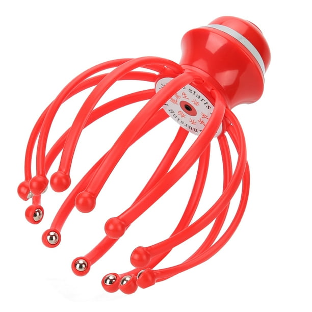 Masajeador del cuero cabelludo, masajeador de cabeza eléctrico con garra,  máquina de masaje para terapia de cabeza, masajeador de cabeza eléctrico, 