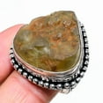 thumbnail image 2 of Natural Labradorite Rough Gemstone 925 Sterling Silver Gift Ring Size 10, 2 of 2