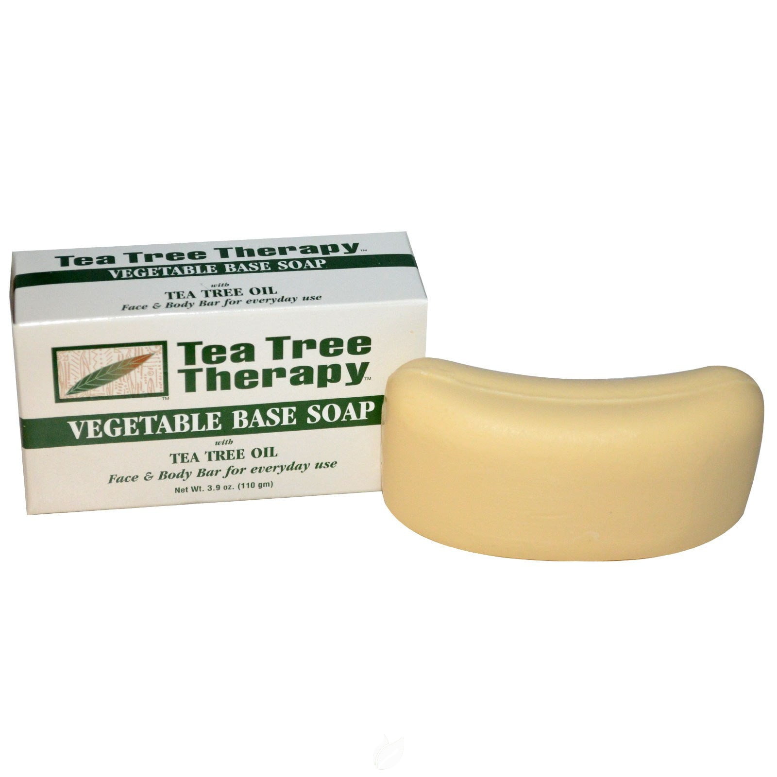 Tea Tree Therapy Inc Tea Tree Vegetable Based Bar Soap 3.9 Ounce