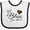White and Black, variant on Inktastic Well Bless Your Heart with Leopard Print Boys or Girls Baby Bib