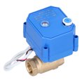thumbnail image 1 of Electric Ball Valve, DC 9-24V Motorized Balls Valves  For Water Treatment, 1 of 8