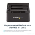 thumbnail image 3 of Base Dock Duplicador Autónomo para Discos Duros HDD y SSD SATA de StarTech.com SDOCK2U313, 3 of 6
