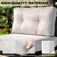 thumbnail image 5 of VIXLON Patio Furniture Set Modern Outdoor Conversation Set with Removable & Washable Deep Seating Cushion, 5 of 7