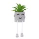 thumbnail image 1 of Bonita expresión, planta verde artificial, bonsái artificial en maceta, flor de simulación, decoración de escritorio para balcón interior, 1 of 5