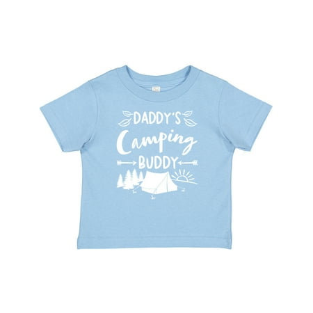 

Inktastic Daddys Camping Buddy Gift Baby Boy or Baby Girl T-Shirt