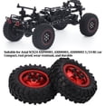 thumbnail image 4 of RC Metal Rims Rubber Tires,Wheel Rims Tires,2pcs/set 55mm Metal Wheel Rims Tires Set for 1/24 RC Car Wheel Rim Rubber Tyre[Red], 4 of 4