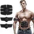 thumbnail image 2 of USB Rechargeable Abdominal Muscle Stickers Home Fitness Equipment Smart Fitness Instrument Six Pack Abdominal Muscles Stimulator, 2 of 5