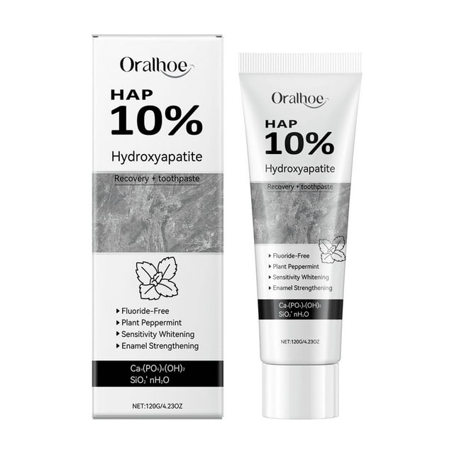Oralhoe-pasta de dientes blanqueadora, cuidado diario de las encías, limpieza suave de manchas de dientes y sarro, limpieza fresca, cuidado de los dientes, 120g,1 piezas