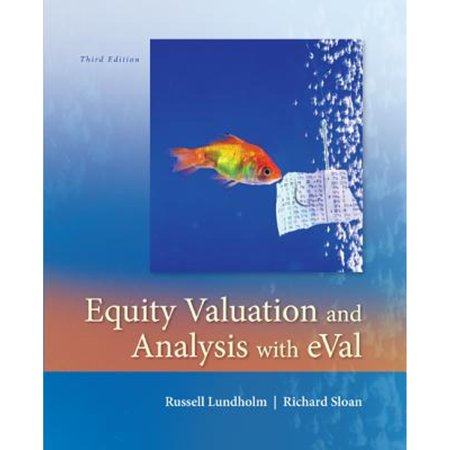 Pre-Owned Equity Valuation and Analysis W/Eval (Hardcover 9780073526898) by Russell Lundholm, Dr. Richard Sloan