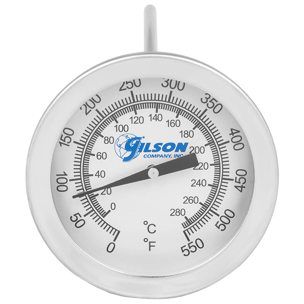 Dual Range Dial Thermometer, 0°–550°F (0°–285°C)