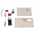 thumbnail image 4 of Rompecabezas de tocadiscos de bricolaje, modelo de rompecabezas de fonógrafo de bricolaje Kit de rompecabezas de fonógrafo de bricolaje Rompecabezas de tocadiscos de madera Acabado de lujo, 4 of 8