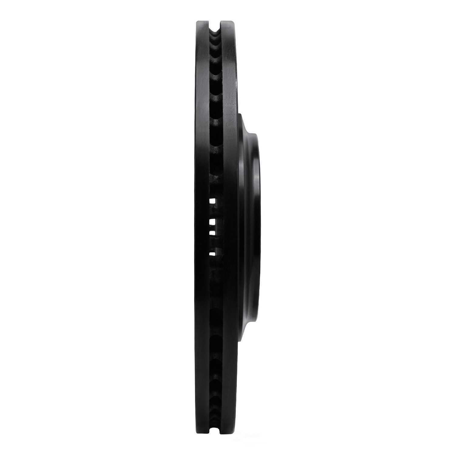Dynamic Friction Company 633-10003R DFC Brake Rotor - Drilled And Slotted - Black