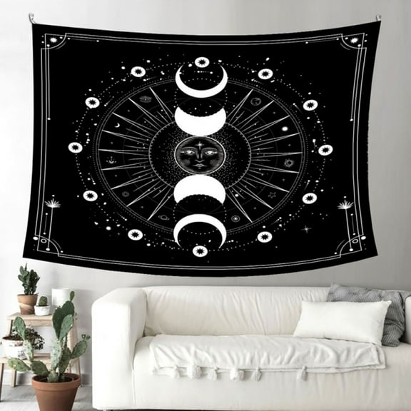 Maylisacc Tapestry Wall Hanging Black White Mountain Arts Luxury Tapestry for Bedroom Living Room Dorm Decor Home Decoration Art