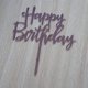 thumbnail image 3 of Espejo de feliz cumpleaños AMINJIE para decoración de tartas, acrílico dorado rosa, 3 of 3