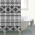 thumbnail image 5 of Vintage Style Shower Curtain 72x84 Inches Boho Chic Tribal Print Polyester Bohemian Bathroom Decor, 5 of 5
