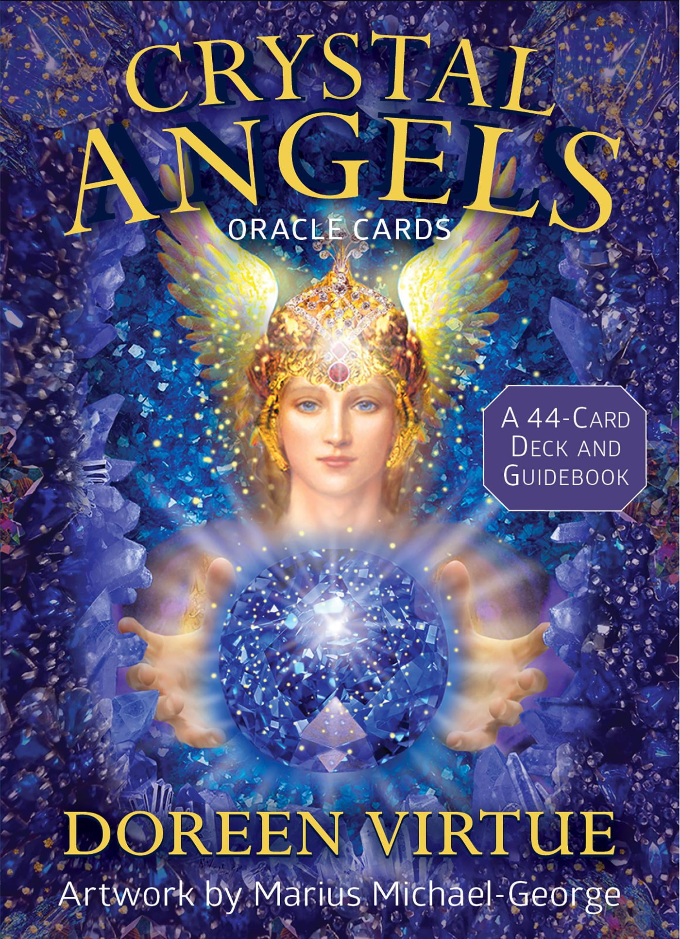 Crystal Angels Oracle Cards : A 44-Card Deck and Guidebook - Walmart.com