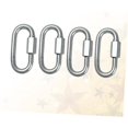 thumbnail image 4 of Generic 4pcs 304 Stainless Steel Quick Link Ring Shackles High Hardness, 4 of 6