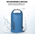 thumbnail image 4 of Dry Bag Waterproof, 2L/5L/10L/20L/30L/40L Floating and Lightweight Bags for Kayaking, Boating, Fishing, Swimming and Camping with Waterproof Phone Case, 4 of 5