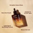 thumbnail image 3 of D'Cherlane Goodness Hair Oil – Hair Growth & Deep Scalp Treatment with Rosemary, Argan, Castor, & Coconut Oils For All Hair Types - Verde Harmony Edition, 1.7 fl oz, 3 of 5