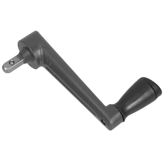 WEUVEB Outdoor Umbrella Parts Replacement Black Plastic Parasol Hand Crank For Beach Umbrella 1Pcs