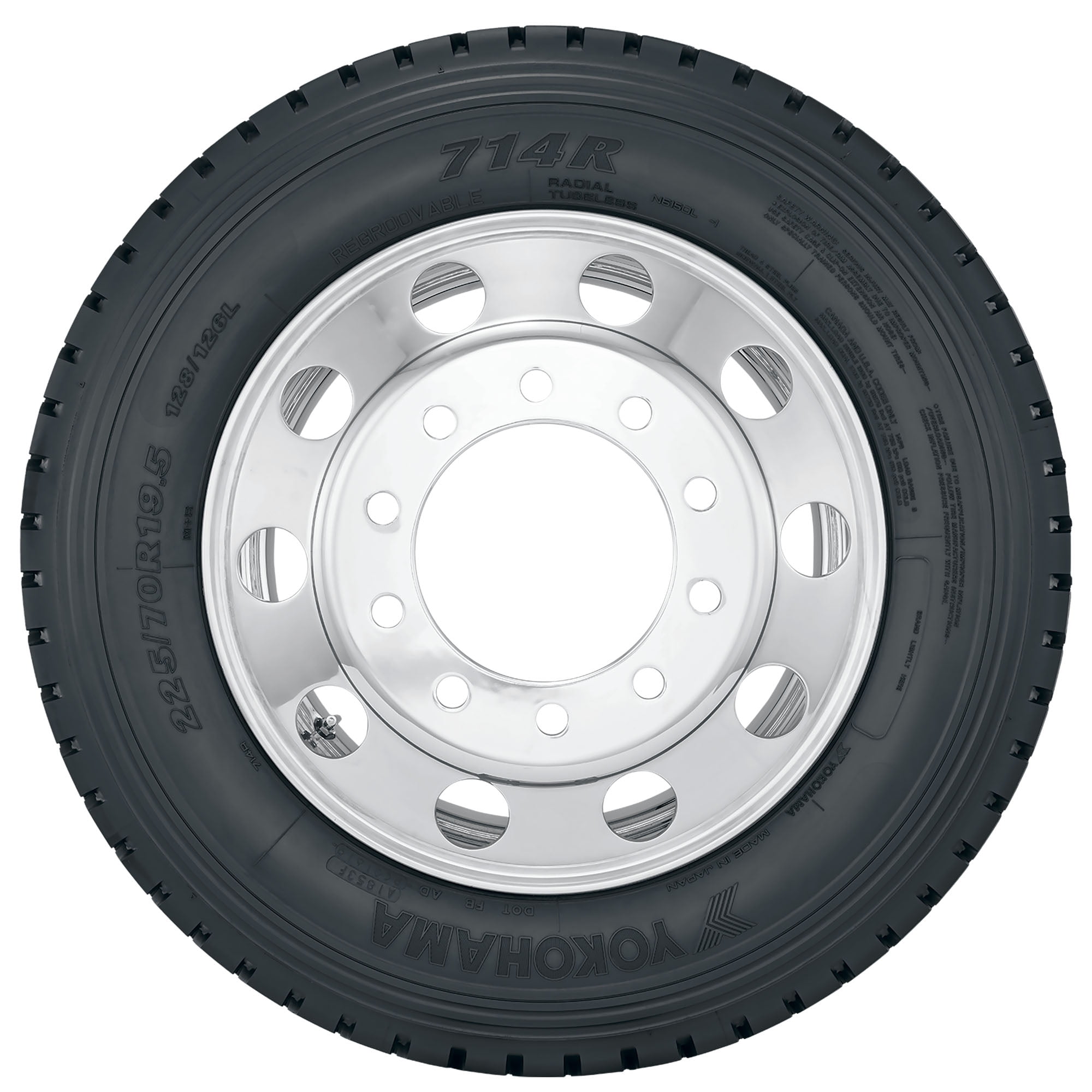 Yokohama 714R 245/70R19.5 108L H Commercial Tire Yokohama 714R 245/70R19.5 108L H Commercial Tire Sansujyuku sansujyuku.com