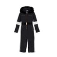 thumbnail image 5 of YunPes Girls Ski Jumpsuit Insulated Snowsuit Waterproof Windproof Full Zip One Piece Ski Suits with Faux Hood Belt Winter Onesie, 5 of 9