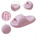 thumbnail image 4 of Dakaela Cloud Slides for Women Men Open Toe Shower Recovery Shoes Quick Drying Pillow House Bath Slippers, 4 of 5