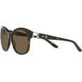 thumbnail image 3 of Ralph Lauren Womens Rl8190q Oval Sunglasses Shiny Dark Havana/Brown 55 Millimeters, 3 of 5
