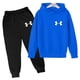 thumbnail image 4 of Conjunto de 2 piezas de sudadera y pantalones de terciopelo para niños, primavera y otoño, informal, sencillo, para niñas de 2 a 13 años, 4 of 5