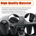 thumbnail image 5 of Manual 5 Speed Car Gear Shifter Knob Stick Fit For Toyota Prado Lc120 Land Cruiser Prado 2003 2004 2005 2006 2007 2008 2009, Gear Stick Shift Knob, Gear Lever Stick Shifter Handlet-black, 5 of 6