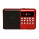 thumbnail image 3 of Radio portátil AM FM con tarjeta de memoria, reproducción de MP3, funciona con pilas, antena externa ergonómica, radio de bolsillo, 3 of 14