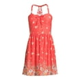 thumbnail image 5 of No Boundaries Juniors’ Empire Lace Back Dress, 5 of 5
