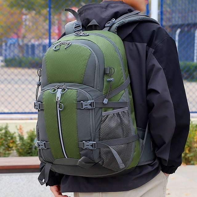 Mochila al Vacío Con Bomba, Compresión de Vacío de Gran Capacidad 43l Con Bomba, Mochila de Compresión con Tira Reflectante Para Negocios, Universidad, Compora Portátil,