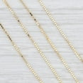thumbnail image 1 of Estbridg 14K Solid Yellow Gold Box Necklace  Real Gold Chain with Lobster Lock, 1 of 9