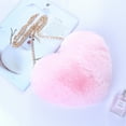 thumbnail image 2 of Miangastore 1 Pce Sac en Forme de Cœur Rose Chaîne Peluche Portable Rangement pour Femmes, 2 of 8