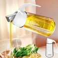 thumbnail image 1 of QTOCIO Olive Oil Dispenser Bottle Leakproof Glass Oil Container with Non-Slip Handle Automatic Cap and Stopper Oil Dispenser Bottle for Kitchen 450ML, 1 of 6