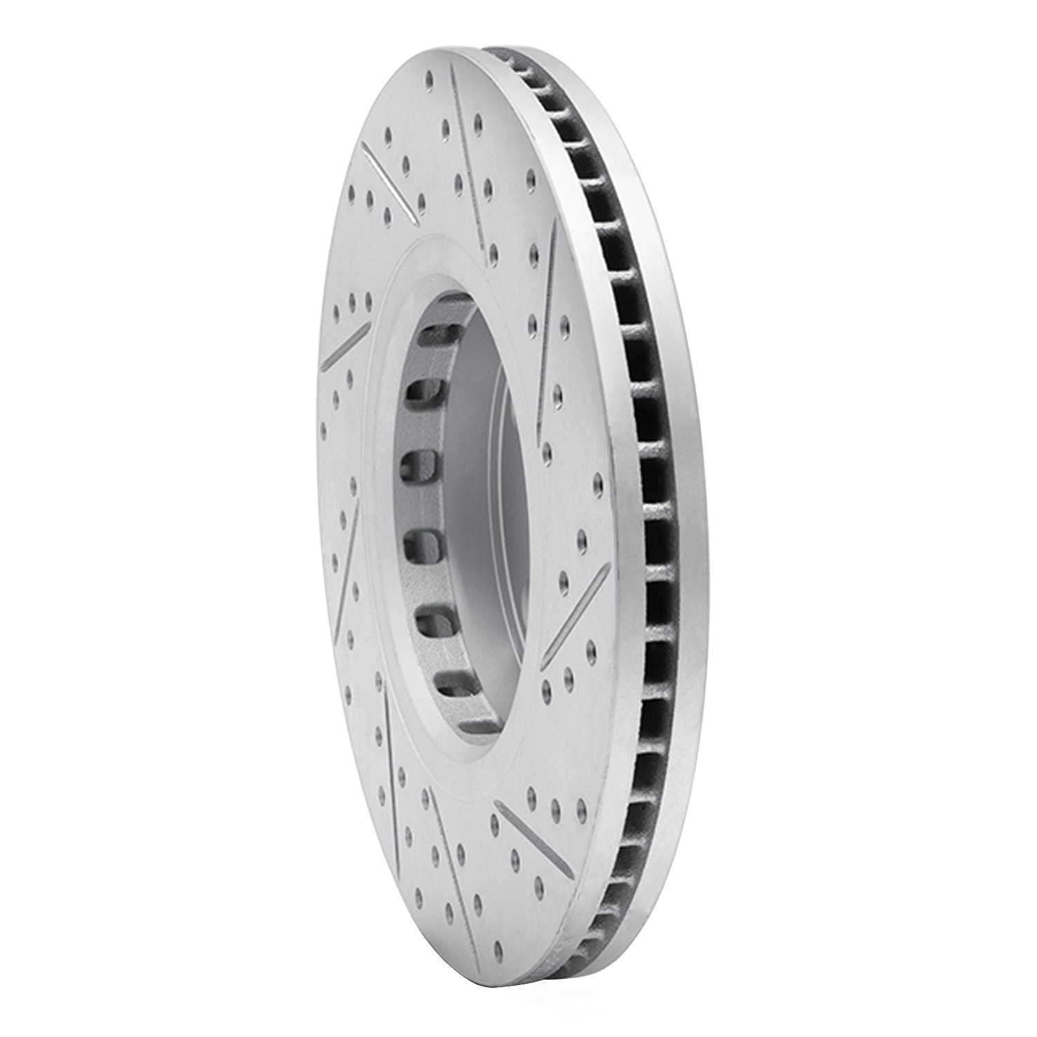 Dynamic Friction Company 830-80076L DFC Geoperformance Rotor - Drilled and Slotted
