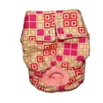 thumbnail image 1 of Barkertime Pink Square Windows Washable Dog Diaper - Made in USA, 1 of 8