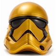 thumbnail image 2 of Disney Parks Star Wars Commander Pyre Voice-Changing Helmet Gold New with Tag, 2 of 5