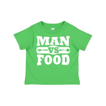 

Inktastic Man Vs Food Gift Toddler Boy or Toddler Girl T-Shirt